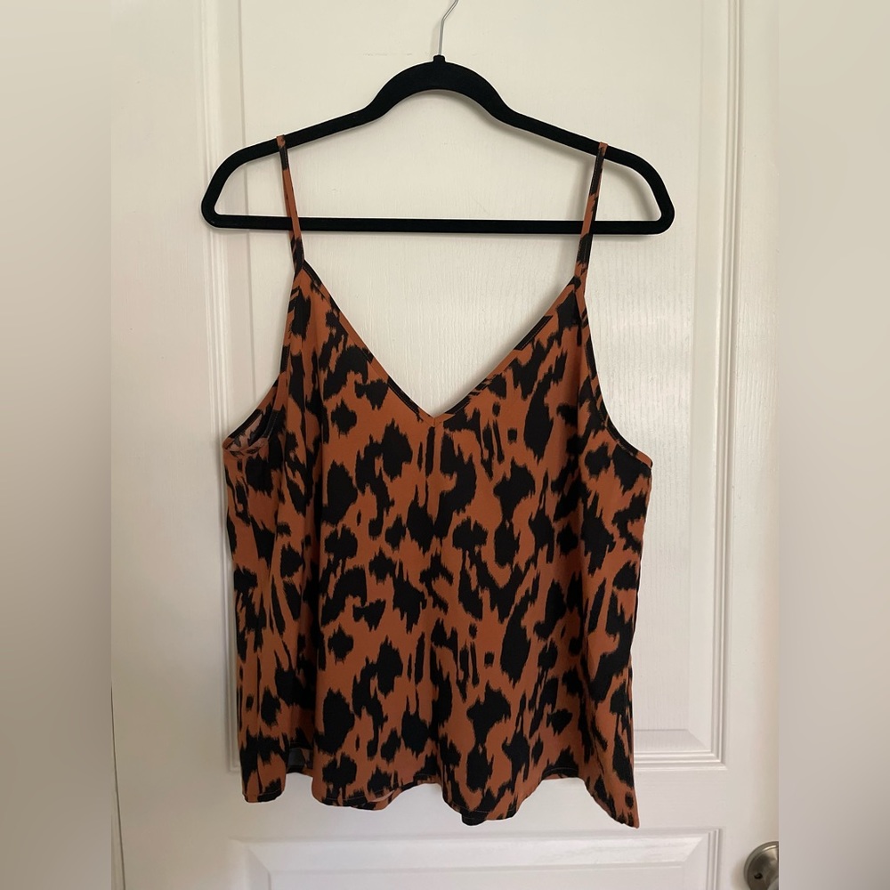 SHEIN XL women’s animal print top